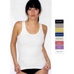Custom Imprinted American Apparel 2x1 Rib Boy Beater Tank Tops For Women!