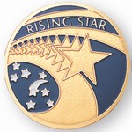 Custom Engraved Rising Star Emblems and Seals!