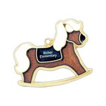 Custom Printed Colored Enamel Christmas Ornaments