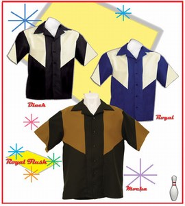 Royal Flush Bowling Shirts, Custom Designed With Your Logo!