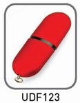 Customized Rubberized with LED USB Drives!