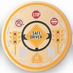 Custom Engraved Safe Driver Emblems and Seals!