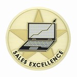 Custom Engraved Sales Excellence Emblems and Seals!