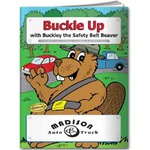 Custom Designed Seat Belt Themed Coloring Books!