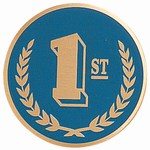 Custom Engraved Second Place Emblems and Seals!
