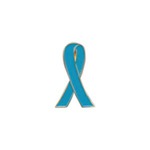 Custom Printed Awareness Ribbon Pins