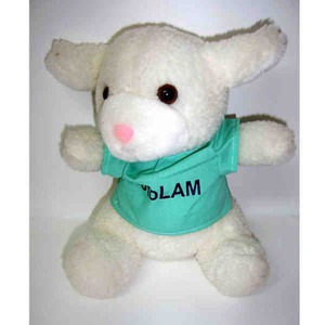 Sheep Farm Animal Themed Stuffed Toys, Custom Printed With Your Logo!