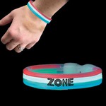 Custom Printed Silicone Glow Bracelets!