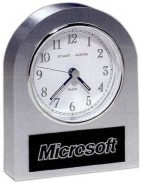 Engraved Clocks, Custom Engraved With Your Logo!
