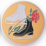 Custom Engraved Skating Figure Emblems and Seals!
