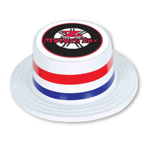 Skimmer Hats, Custom Imprinted With Your Logo!