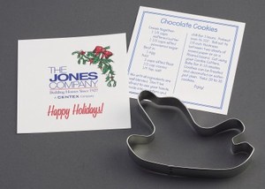 Sleigh Stock Shaped Cookie Cutters, Custom Decorated With Your Logo!