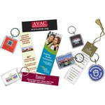 Custom Printed Small Rectangle Shaped Acrylic Keytags!