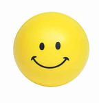 Custom Imprinted Smiley Face Stressball Squeezies!