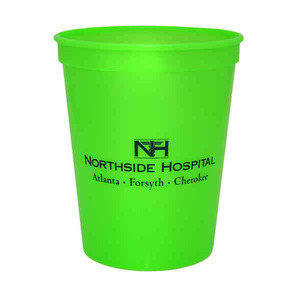Smooth 16oz. Stadium Cups, Custom Made With Your Logo!