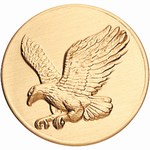 Custom Engraved Soaring Eagle Emblems and Seals!