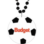 Custom Made Soccer Ball Bead Necklaces!