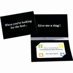 Customized Sound Card Business Card Holders!