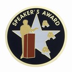 Custom Engraved Speakers Award Emblems and Seals!