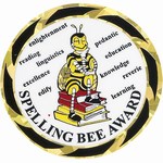 Custom Engraved Spelling Championship Emblems and Seals!