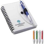 Custom Imprinted Spiral Notepad with Pen