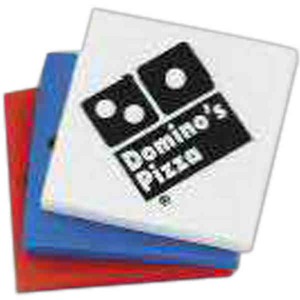 Square Shaped Erasers, Custom Printed With Your Logo!