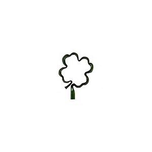 St. Patricks Day Holiday Bent Pens, Customized With Your Logo!