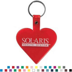 St. Valentine's Day Heart Shaped Keytags, Custom Printed With Your Logo!