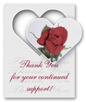 Personalized St. Valentine's Day Heart Shaped Picture Frame Magnets!