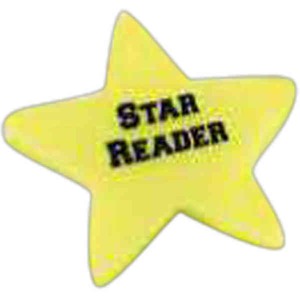 Star Shaped Erasers, Customized With Your Logo!