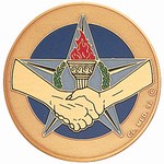 Custom Engraved Star Torch and Hand Emblems and Seals!