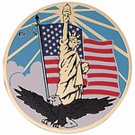Custom Engraved Statue of Liberty Emblems and Seals!