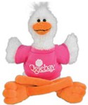 Custom Imprinted Stuffed Storks!