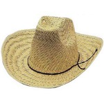 Custom Printed Straw High Crown Cowboy Hats!