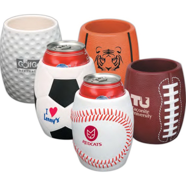 Baseball Can Coolers, Custom Printed With Your Logo!