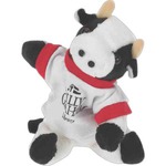Custom Printed Cow Stuffed Animal!