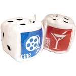 Custom Printed Stuffed Dice!