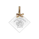 Custom Made Sublimated Square Ornaments!