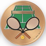 Custom Engraved Tennis Emblems and Seals!