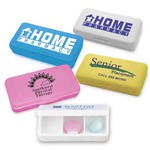Custom Printed Three Compartment Pill Boxes!
