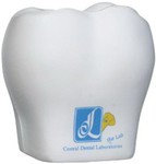Custom Imprinted Tooth Stressball Squeezies!