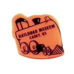 Custom Printed Train Shaped Erasers!