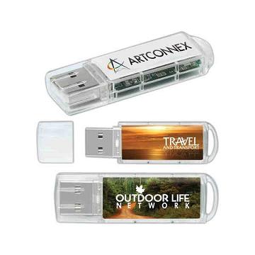 Translucent USB Drives, Personalized With Your Logo!