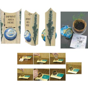 Tree Growing Kits, Custom Imprinted With Your Logo!