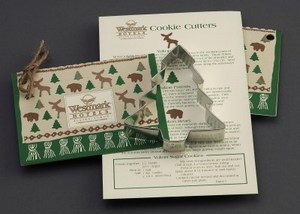 Tree Stock Shaped Cookie Cutters, Custom Printed With Your Logo!