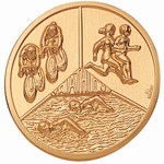 Custom Engraved Triathlon Emblems and Seals!