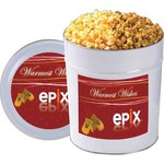 Custom Imprinted Two Flavor Popcorn Tins!