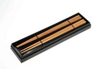 Custom Imprinted Two Pair Bamboo Chopsticks Sets
