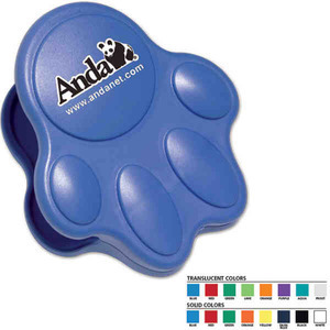 USA Made Paw Shaped Magnet Clips, Custom Printed With Your Logo!