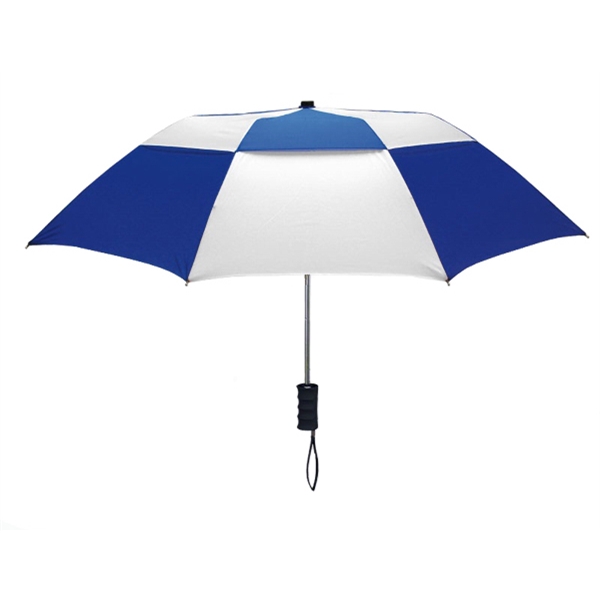 Vented Folding Umbrellas, Customized With Your Logo!